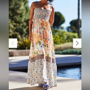 Maaji Anthropologie Free Spirit Maxi Dress, Size M, NWOT